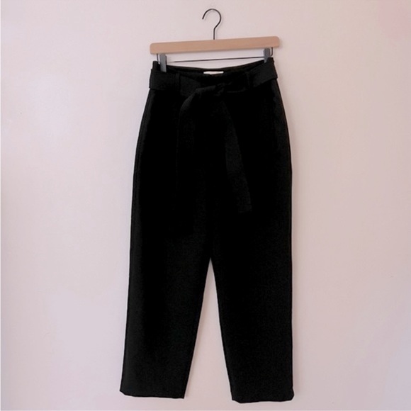 Wilfred Tie-Front Pants Black Women’s Size 10 - Picture 5 of 9